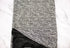 Cream and Black Tweed Sweater Knit Fabric Remnant 1 yard